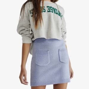 NWT Free People Viola Knit skirt